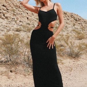 Jagger & Stone black bodycon maxi dress